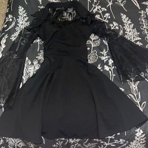 Black witchy dress